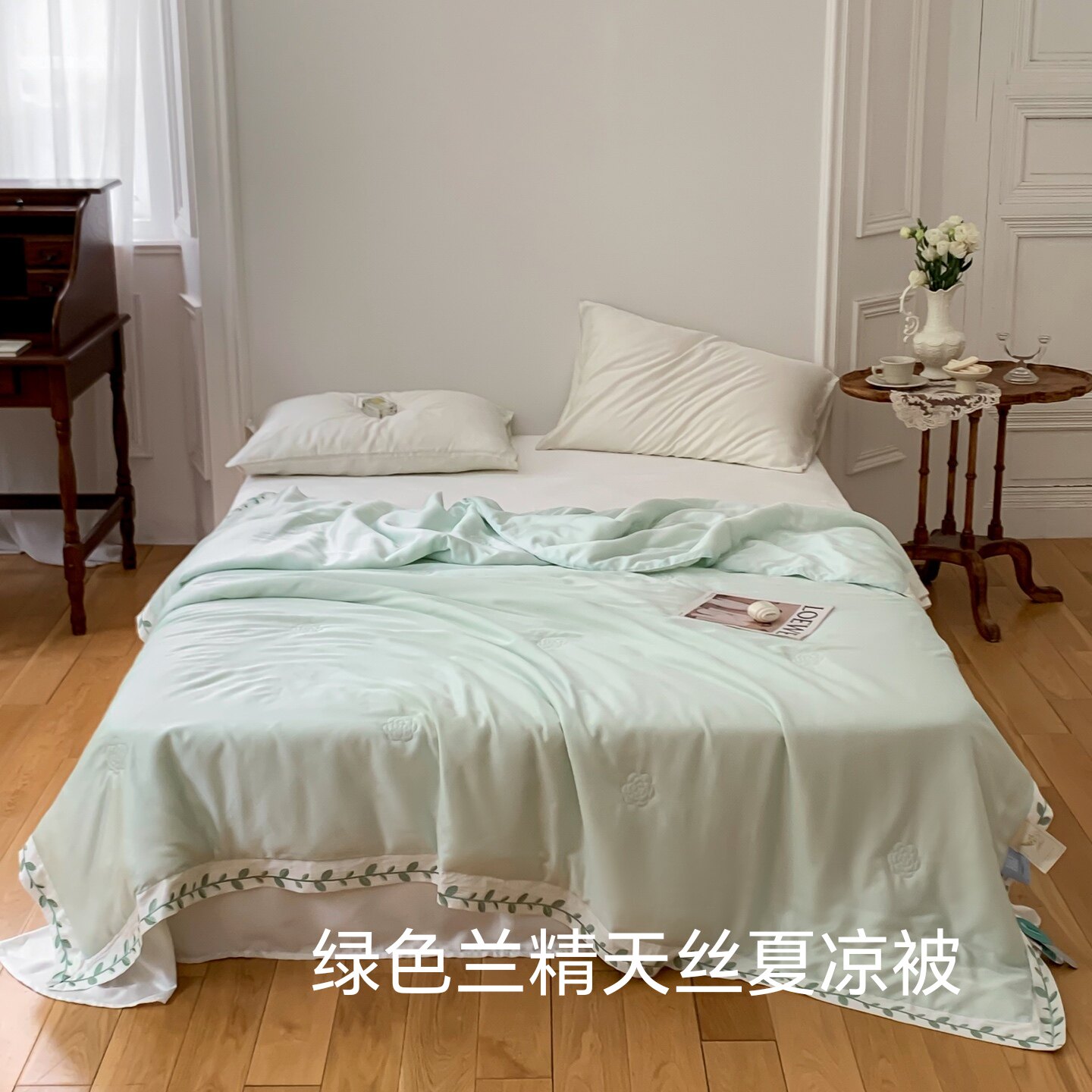 包邮夏季新品80s兰精天丝双人夏凉被