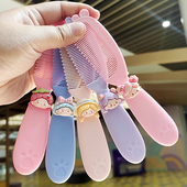 婴儿梳宝宝梳安全梳小孩新生儿童头发梳子便携小梳子可爱卡通女孩