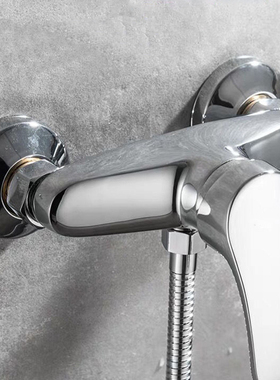 惜度全铜淋浴龙头双孔入墙冷热水花洒开关混水阀龙头LYT-061L