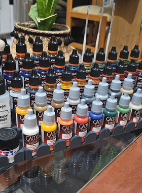 笔涂漆水性漆颜料油漆桌面油漆架展示架收纳架可收纳AV AK GW漆