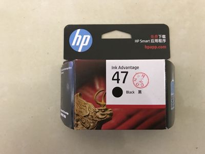 原装惠普（HP）47原装墨盒 适用hp 4828/4826打印机 黑色彩色墨盒