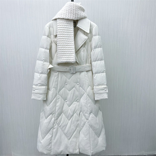 长款 良月 羽绒服女时尚 新品 宽松加厚保暖鸭绒外套2016 2025冬季