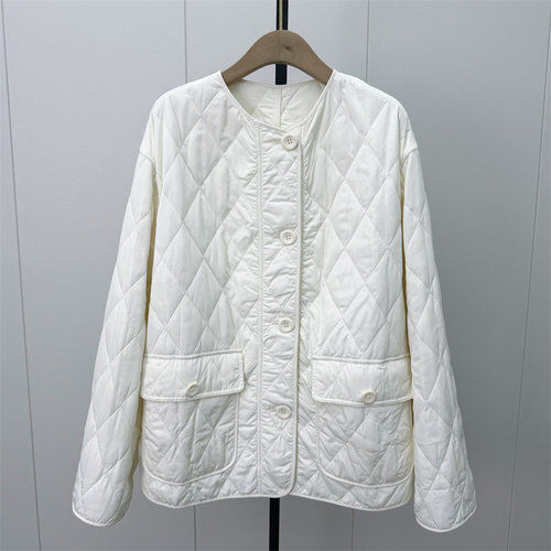 迪●2026冬季新品 棉服女宽松休闲百搭棉衣夹棉保暖夹克外套6238