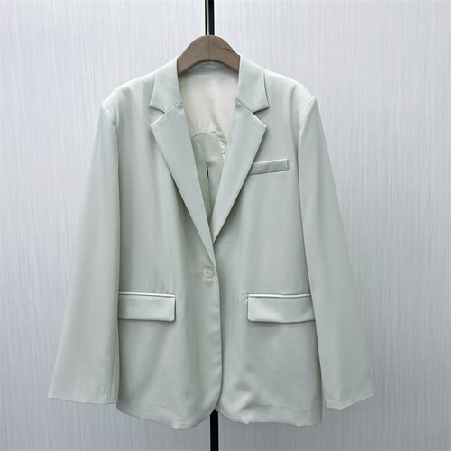 S●2025秋季新品 西装外套女时尚休闲经典宽松百搭西服大衣956