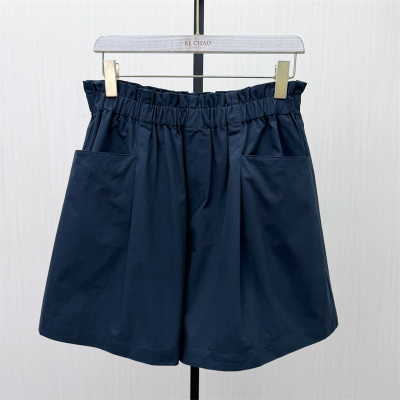 fei●2026夏季新品 阔腿短裤女高腰显瘦宽松休闲通勤百搭裤子6191