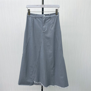新品 伞裙半身裙女高腰显瘦气质百搭大摆a字长裙0120 2025冬季 司