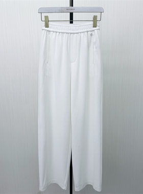 S●2026春季新品 阔腿裤女松紧腰宽松显瘦休闲通勤直筒长裤535