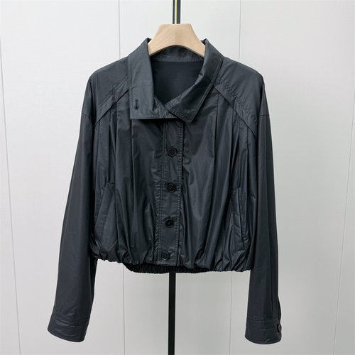 fei●2026秋季新品 风衣外套女宽松休闲小个子短款工装夹克7172