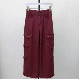 女高腰显瘦宽松直筒休闲百搭长裤 阔腿牛仔裤 新品 335 2026春季