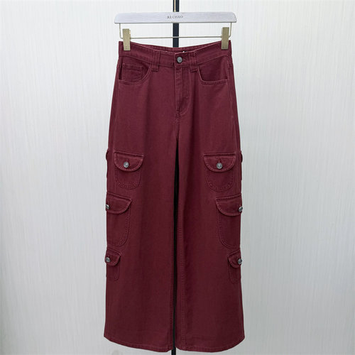 S●2026春季新品 阔腿牛仔裤女高腰显瘦宽松直筒休闲百搭长裤335