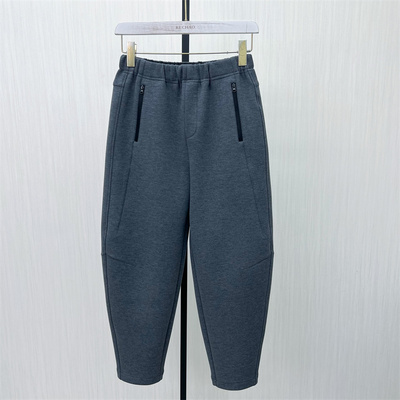 C●2025冬季新品 加绒卫裤女高腰显瘦宽松哈伦裤休闲百搭长裤5315