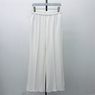 2026春季 长裤 新品 女松紧腰显瘦宽松阔腿裤 5019 休闲直筒卫裤 图