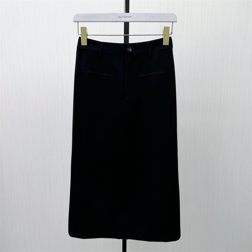 艾W●2026春季新品 西装半身裙女高腰显瘦气质通勤直筒长裙3316