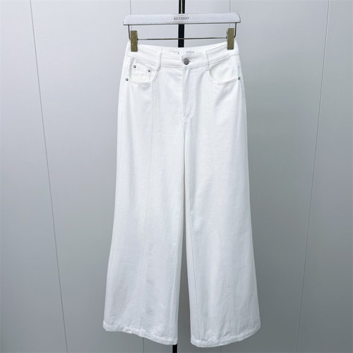 熠●2026秋季新品 牛仔阔腿裤女高腰显瘦宽松百搭休闲长裤5022