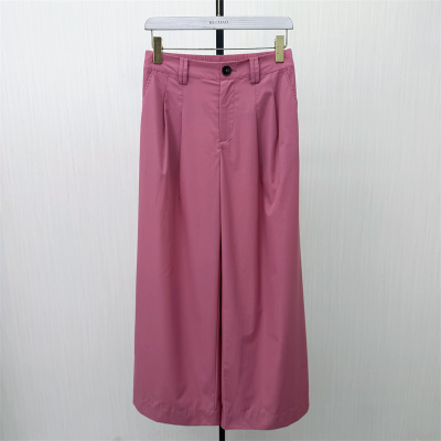 S●2026夏季新品 薄款阔腿裤女高腰显瘦宽松直筒百搭休闲长裤329