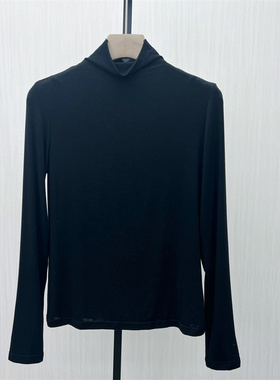 fei●2025冬季新 高领打底衫女修身显瘦百搭长袖T恤打底上衣8034
