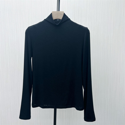 fei●2025冬季新 高领打底衫女修身显瘦百搭长袖T恤打底上衣8034