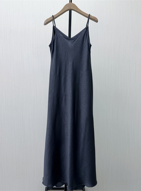 KA●2026夏季新品 垂感吊带连衣裙女修身显瘦气质内搭a字长裙0852