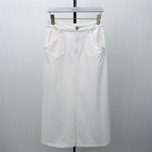 牛仔半身裙女高腰显瘦休闲百搭直筒长裙6089 新品 2026春季