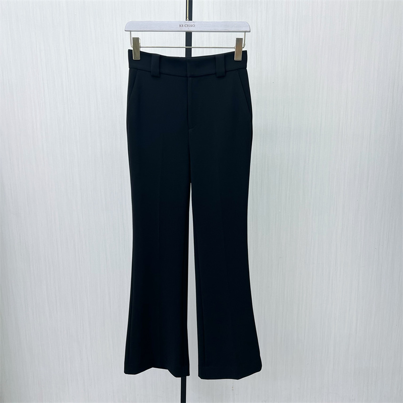 良月●2025春季新品 直筒西装裤女高腰显瘦休闲百搭通勤长裤8053