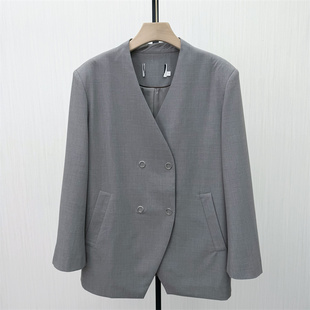 2026春季 休闲经典 新品 外套女时尚 宽松通勤百搭西服682 西装