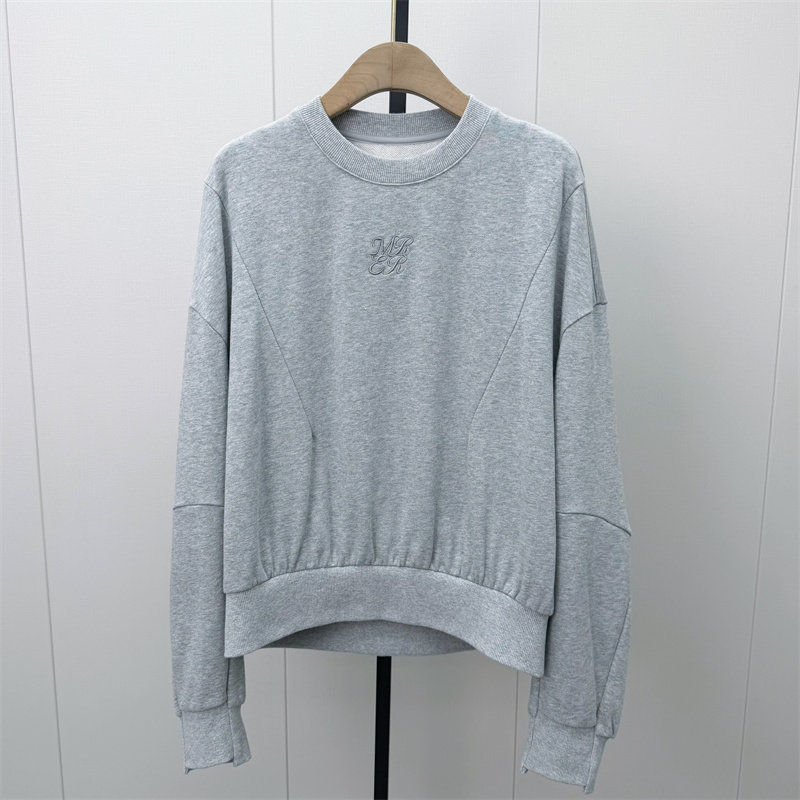 乂●2026秋季新品 圆领套头卫衣女休闲宽松日常百搭长袖上衣2785