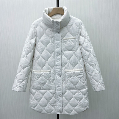 司●2025冬季新品 羽绒服女中长款时尚宽松加厚百搭保暖外套1020