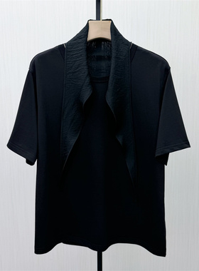 恩●2026夏季新品 短袖T恤女宽松休闲轻薄简约显瘦松弛感上衣731