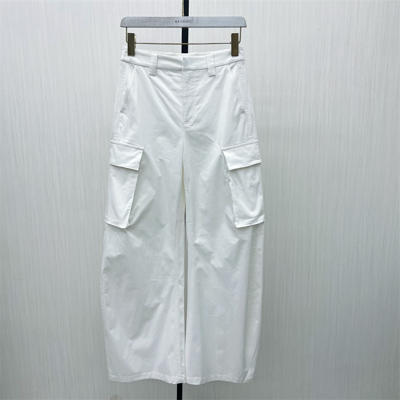 KA●2025秋季新 工装阔腿裤女高腰显瘦宽松休闲百搭直筒长裤1191