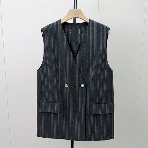 S●2026秋季新品 西装马甲女时尚外穿通勤百搭休闲坎肩背心362