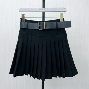 KA●2025冬季新品 百褶裙女高腰显瘦气质通勤百搭小个子短裙2441