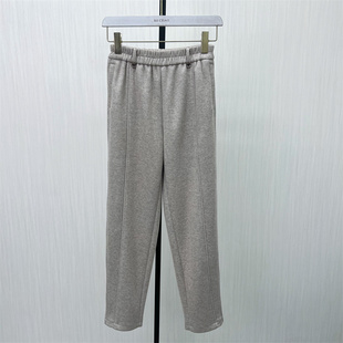 女高腰显瘦宽松休闲通勤小脚裤 直筒长裤 新品 子5008 2025冬季