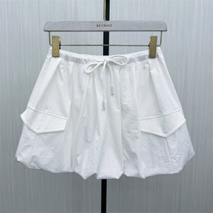 伊●2026夏季新品 花苞裙女高腰显瘦气质通勤百搭短裙半身裙3235