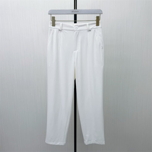 恩●2026夏季新品 烟管裤女高腰显瘦宽松休闲通勤百搭直筒长裤583