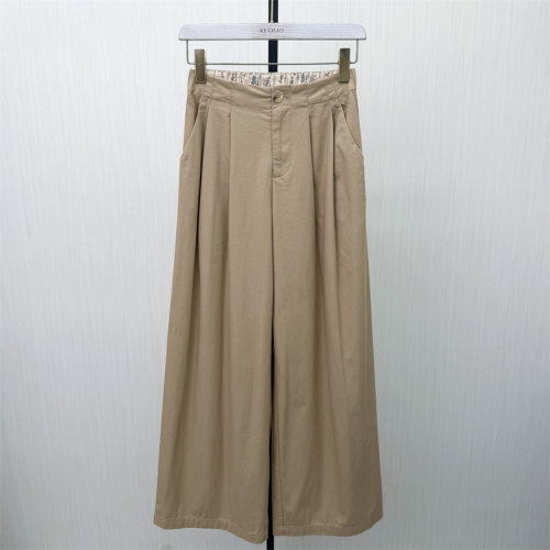 C●2026春季新品 阔腿裤女高腰显瘦休闲宽松百搭直筒长裤5326