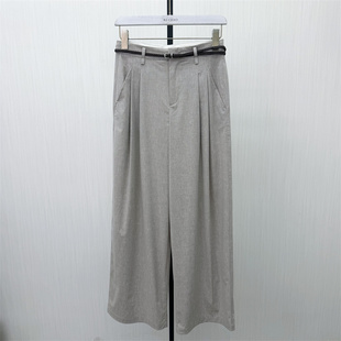恩●2026夏季新品 阔腿裤女高腰显瘦宽松休闲通勤百搭直筒长裤800