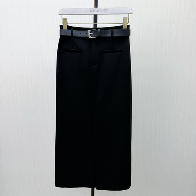 迪●2026春季新品 西装半身裙女高腰显瘦气质通勤直筒长裙1705