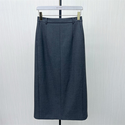 司●2025冬季新品 西装半身裙女高腰显瘦气质通勤直筒长裙0920