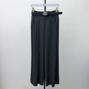 2026春季 女高腰显瘦直筒通勤百搭长裤 新品 阔腿裤 1699 西装 香