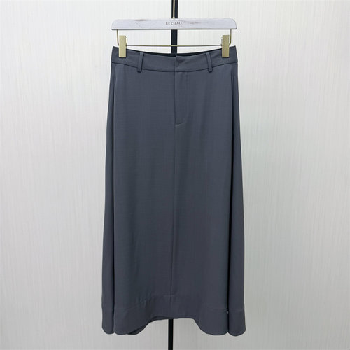 fei●2026夏季新品 西装半身裙女高腰显瘦气质通勤垂感长裙子6039