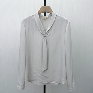 衬衫 女小众气质别致宽松打底上衣1181 长袖 法式 2026春季 新品