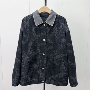 S●2026冬季新品 牛仔棉服女宽松时尚休闲中长款夹棉保暖外套830