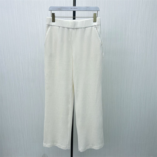 女松紧腰显瘦休闲直筒长裤 良月 灯芯绒阔腿裤 新品 3070 2025冬季