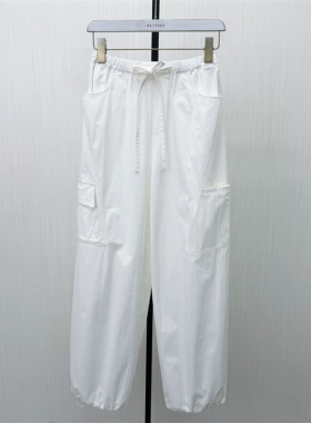 fei●2026夏季新品 工装阔腿裤女高腰显瘦宽松休闲百搭长裤6087