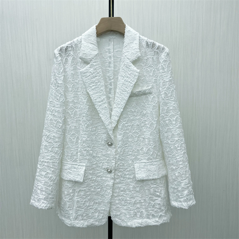 恩●2025秋季新品 西装外套女时尚休闲经典宽松通勤百搭西服687