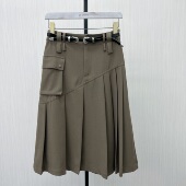 新品 2025秋季 伞裙半身裙女高腰显瘦气质百搭大摆a字裙子573