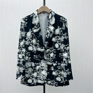 2025秋季 休闲经典 新品 外套女时尚 宽松通勤百搭西服572 西装 恩