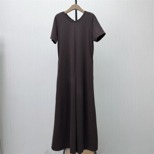 短袖 新品 连衣裙女休闲宽松简约百搭显瘦T恤裙162 2026夏季