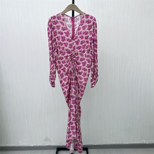 长袖 艾 法式 新品 连衣裙女气质淑女小众显瘦茶歇裙523 2025秋季