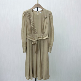 长袖 熠 法式 新品 连衣裙女气质显瘦小清新茶歇裙1012 2026春季